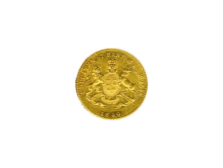 Württemberg: Dukat Wilhem I. 1816-1864, 1840 AD
 