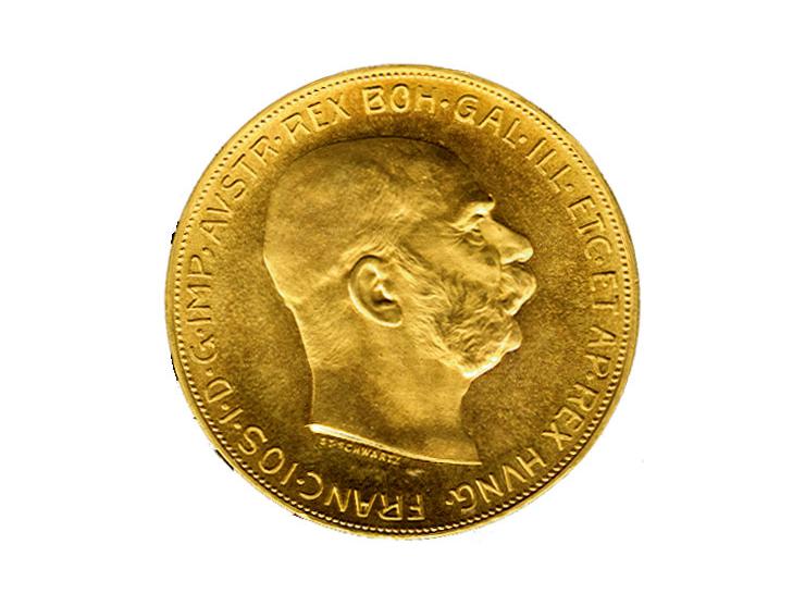 Österreich: 1915, 100 Kr.  Kaiser Franz Joseph I, Neuprägung



 