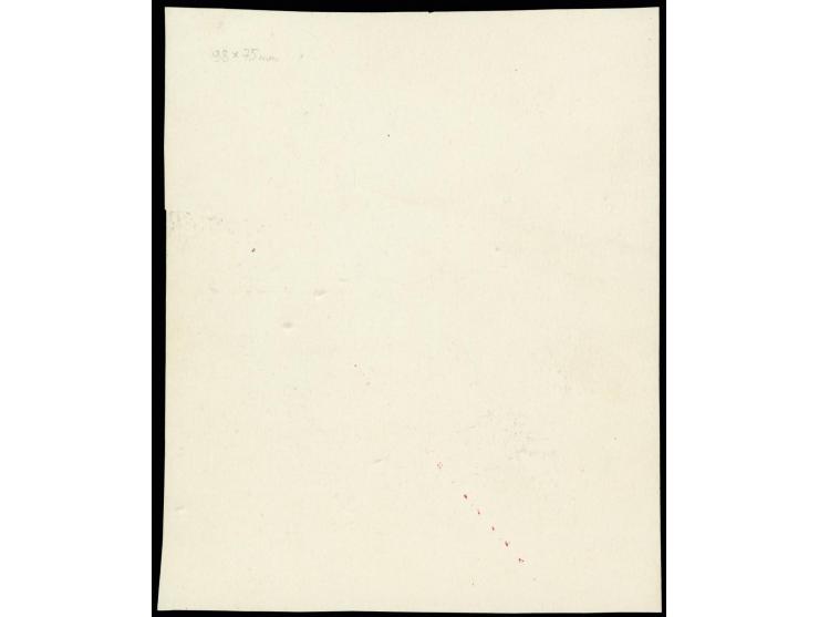 1920, Tallinn Skyline 35 p. as black enlarged copy on baryte paper,  very large, twice the size of G2, pencil marking at back
