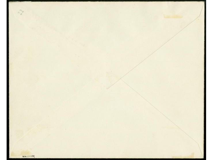 1910, 3. Ponape-Ausgabe: 20 Pfg. senkrecht halbiert mit Stempel "PONAPE 12/7 10" portogerecht auf Briefumschlag nach Molokolo