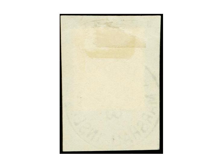 Berliner Ausgabe 25 Pfg. dunkelorange mit 2. Stempel "MARSHALL" auf Briefstück, Fotoattest Jäschke-L. BPP (Mi. ohne Preis)