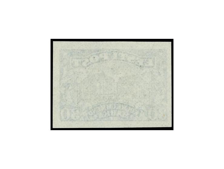 1924, National theater 30 m. proof in blue with light blue network, fine (Hurt/Ojaste G18)


 
