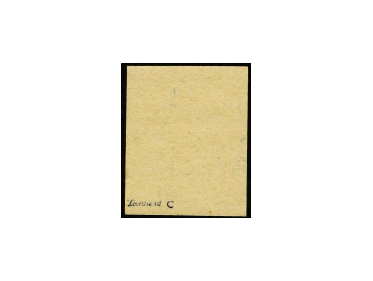 4 Pfg. schwarzblau, postfrisch, tadellos, sign. Leonhard und Fotoattest Jasch BPP (Mi. 750,-)