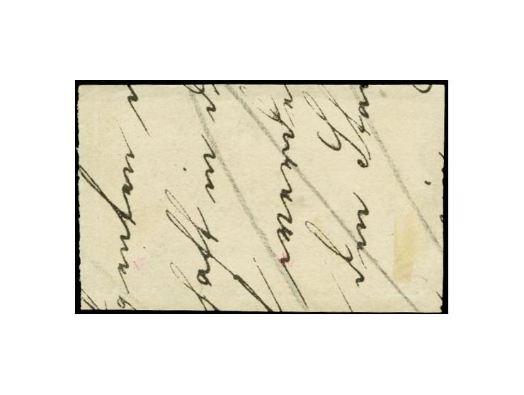 10 Gr. gelblichgrau, senkrechtes Paar mit vorschriftsgemäßer handschriftlicher Entwertung "Beversen 13/11 73" auf Briefstück,