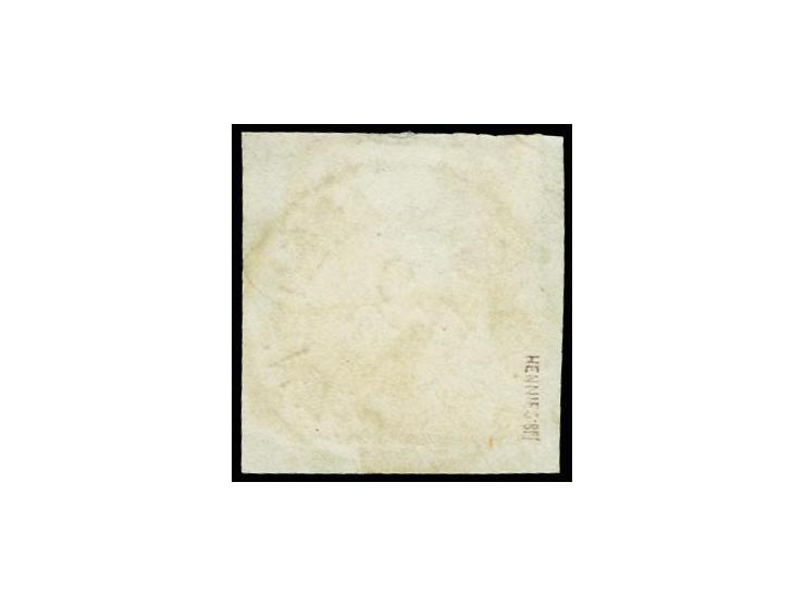 9 Kr. rötlichbraun mit EKr. "FREIBURG IN BADEN 17 9 73" auf Briefstück, Kabinett, sign. Hennies BPP und Fotoattest Brugger BP