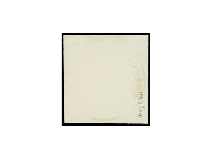 9 auf 9 Kr. braunorange mit EKr. "FRANKFURT A.M. 12 10 74" auf Briefstück, Kabinett, sign. Georg Bühler und Fotoattest Sommer