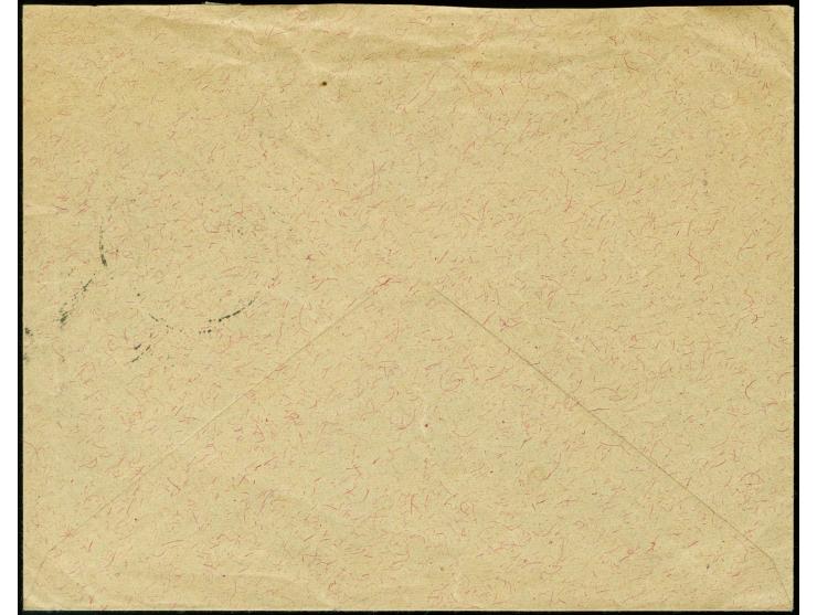 10 Pfg. dunkelkarminrot im waagerechten Paar mit Oberrand im Plattendruck und waagerechtes Paar Germania-Ausgabe 1920 10 Pfg.