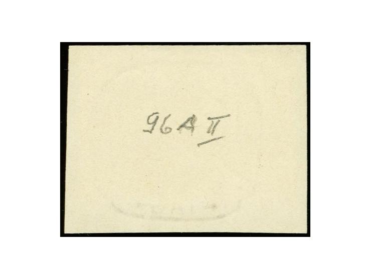 3 M. schwarzviolettgrau, sauber mit Sonderstempel "STUTTGART 23 SEPTEMBER" auf Briefstück, tadellos, Fotoattest Jäschke-L. BP