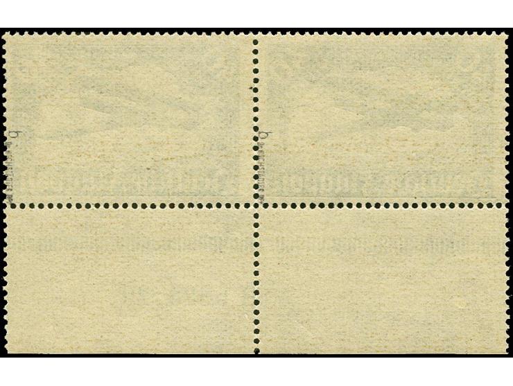 40 Pfg. dunkelgrün (poröser Druck), Unterrandpaar mit HAN "H 5824.20", postfrische, waagerecht leicht vorgefaltet, sonst Prac