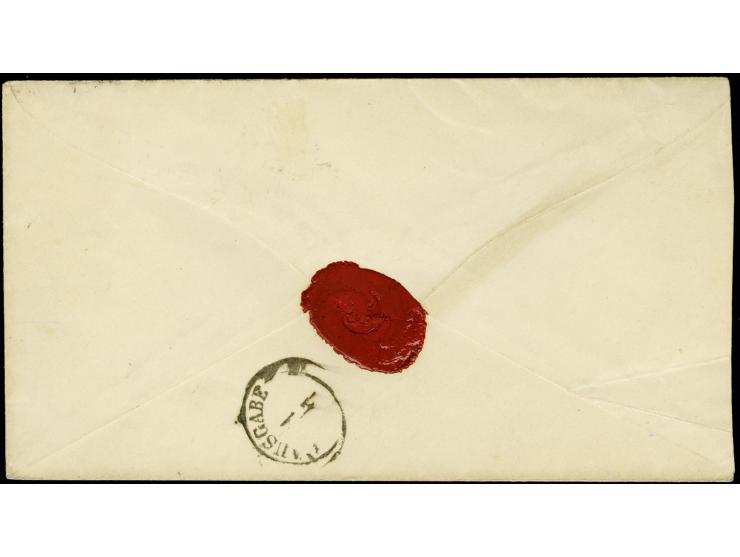 1 Ngr. rosa mit sauber auf- und nebengesetztem Letztagsstempel "LEIPZIG IV. 31 DEC. 67" auf Briefkuvert nach Crimmitschau