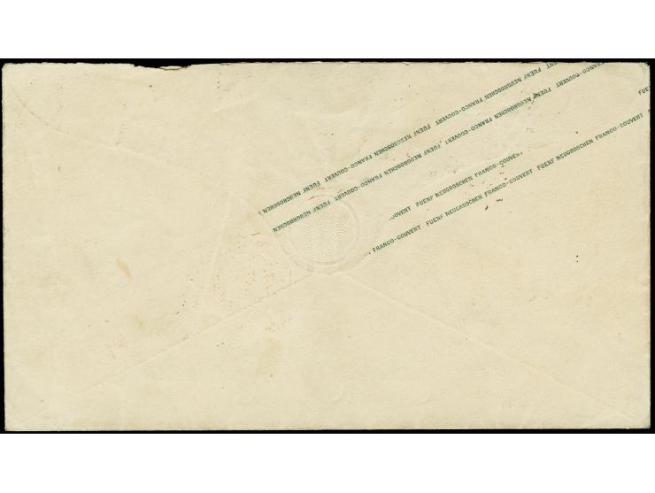 1863/65, Umschlag 5 Ngr. mattpurpur mit Klappenstempel 1, mit DKr. "LEIPZIG 20 AUG. 67" nach Paris, 2 Ngr. ausgewiesenes Weit