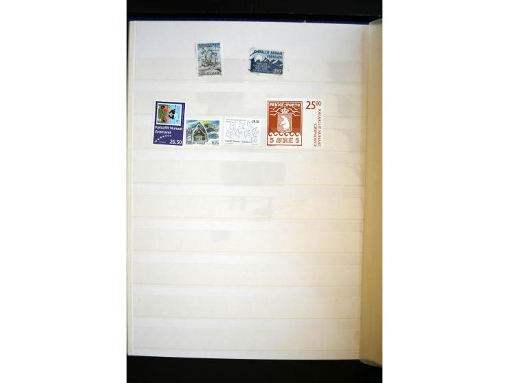 1905/94, postfrische, ungebrauchte und gestempelte Sammlung mit 20 Eisbärmarken, dabei Mi.-Nr. 1-3, Dänische Post mit Mi.-Nr.
