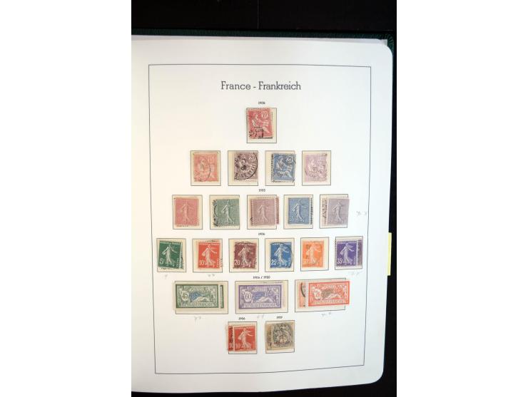 1849/2000, postfrische, ungebrauchte und gestempelte Sammlung ab 1900 oft in beiden Erhaltungen gesammelt mit viel postfrisch