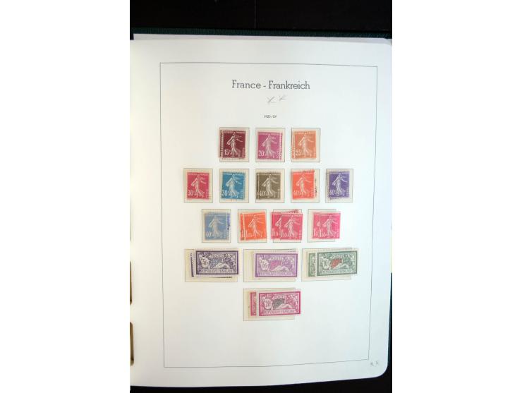 1849/2000, postfrische, ungebrauchte und gestempelte Sammlung ab 1900 oft in beiden Erhaltungen gesammelt mit viel postfrisch