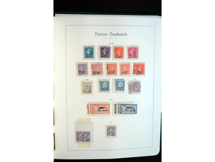 1849/2000, postfrische, ungebrauchte und gestempelte Sammlung ab 1900 oft in beiden Erhaltungen gesammelt mit viel postfrisch