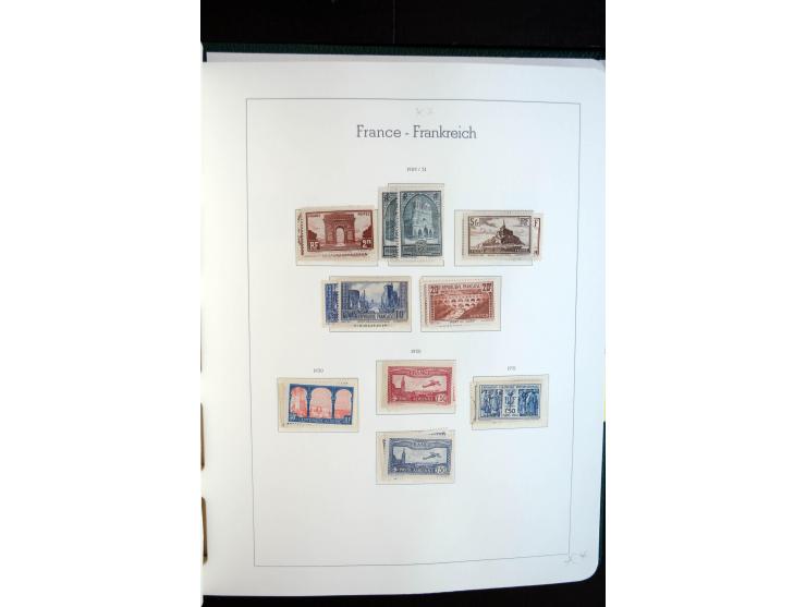 1849/2000, postfrische, ungebrauchte und gestempelte Sammlung ab 1900 oft in beiden Erhaltungen gesammelt mit viel postfrisch