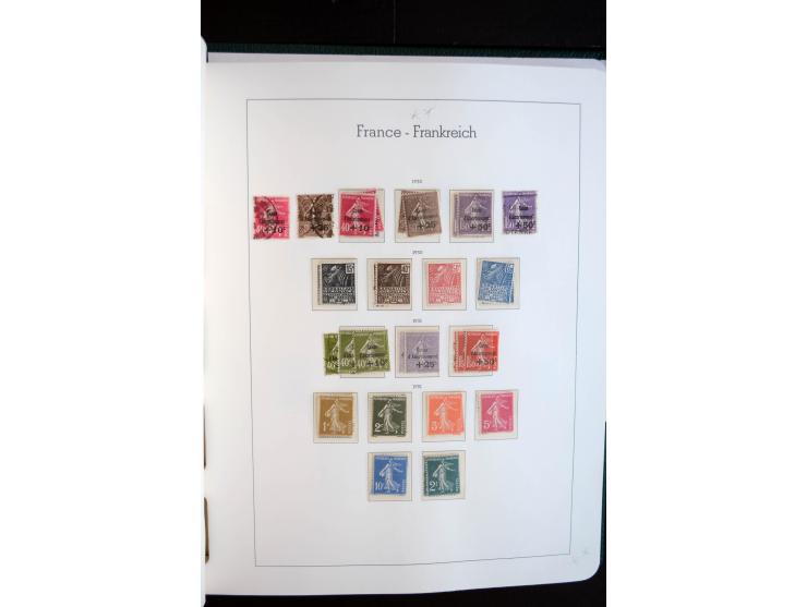 1849/2000, postfrische, ungebrauchte und gestempelte Sammlung ab 1900 oft in beiden Erhaltungen gesammelt mit viel postfrisch