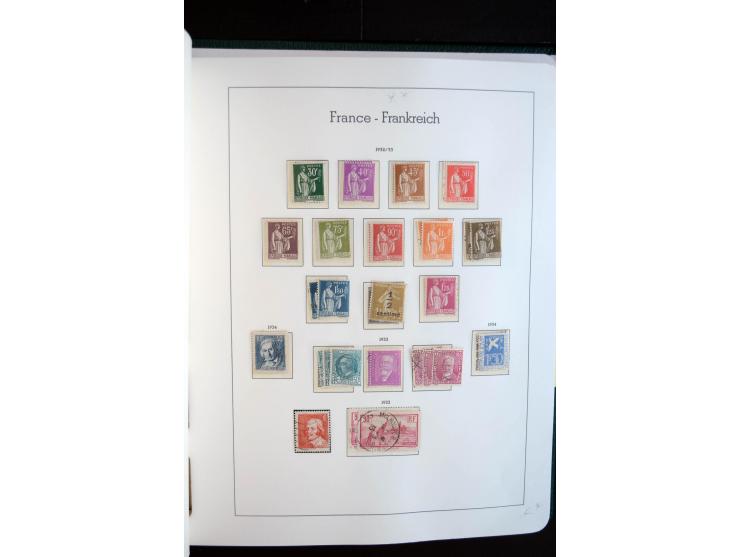 1849/2000, postfrische, ungebrauchte und gestempelte Sammlung ab 1900 oft in beiden Erhaltungen gesammelt mit viel postfrisch