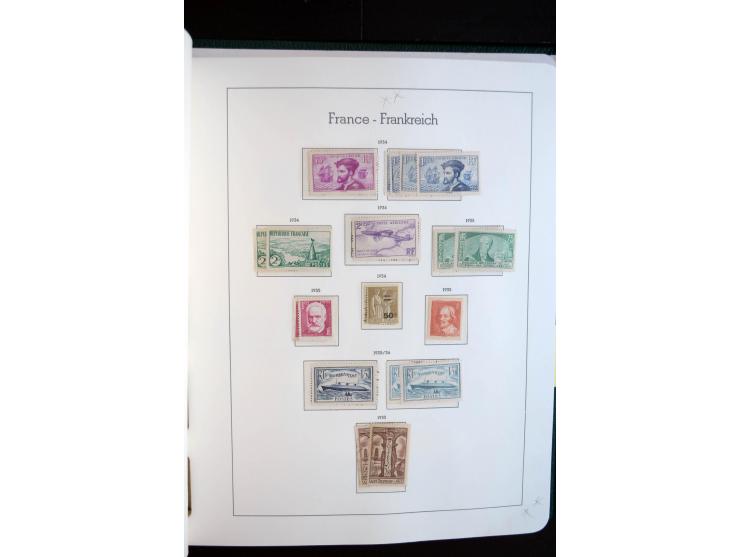 1849/2000, postfrische, ungebrauchte und gestempelte Sammlung ab 1900 oft in beiden Erhaltungen gesammelt mit viel postfrisch