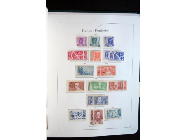 1849/2000, postfrische, ungebrauchte und gestempelte Sammlung ab 1900 oft in beiden Erhaltungen gesammelt mit viel postfrisch