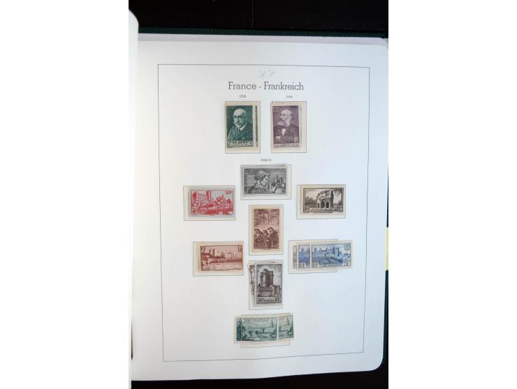 1849/2000, postfrische, ungebrauchte und gestempelte Sammlung ab 1900 oft in beiden Erhaltungen gesammelt mit viel postfrisch