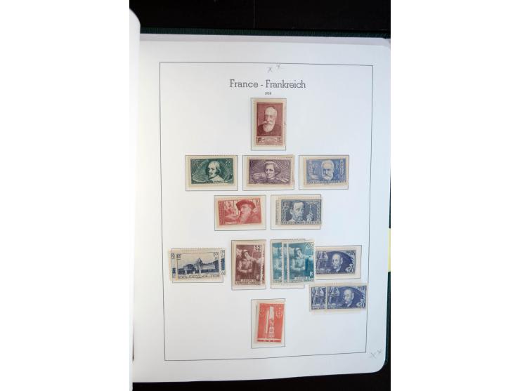 1849/2000, postfrische, ungebrauchte und gestempelte Sammlung ab 1900 oft in beiden Erhaltungen gesammelt mit viel postfrisch