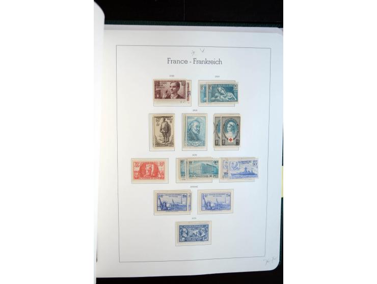 1849/2000, postfrische, ungebrauchte und gestempelte Sammlung ab 1900 oft in beiden Erhaltungen gesammelt mit viel postfrisch