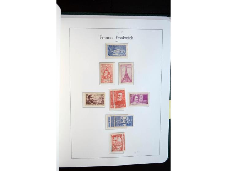 1849/2000, postfrische, ungebrauchte und gestempelte Sammlung ab 1900 oft in beiden Erhaltungen gesammelt mit viel postfrisch