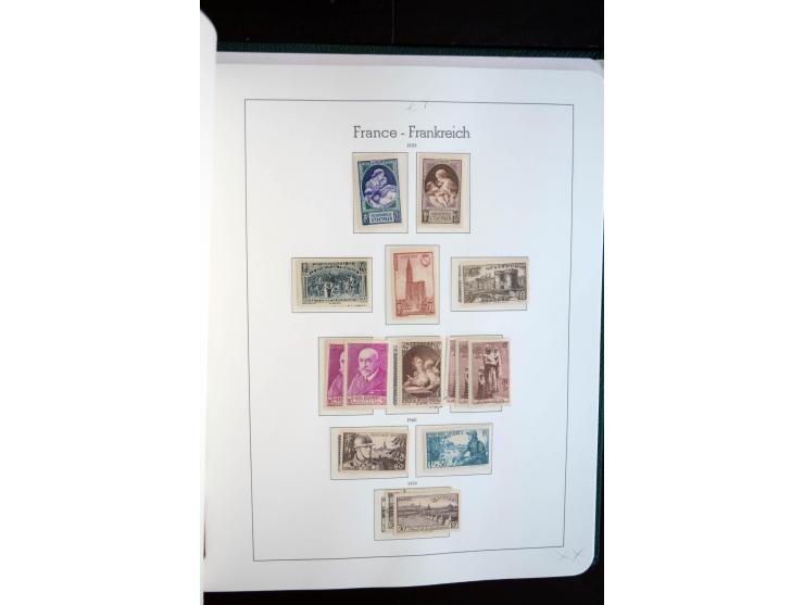 1849/2000, postfrische, ungebrauchte und gestempelte Sammlung ab 1900 oft in beiden Erhaltungen gesammelt mit viel postfrisch