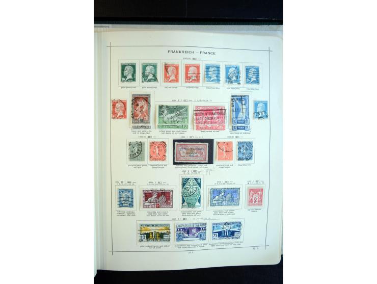 1849/1960, ungebrauchte und gestempelte, später auch teils postfrische Sammlung mit vielen besseren Werten, dabei u.a. Mi.-Nr
