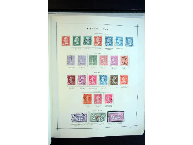 1849/1960, ungebrauchte und gestempelte, später auch teils postfrische Sammlung mit vielen besseren Werten, dabei u.a. Mi.-Nr