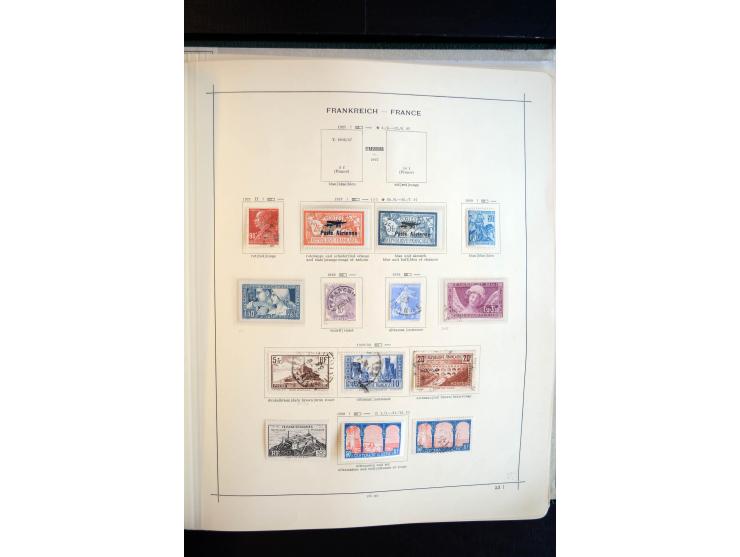 1849/1960, ungebrauchte und gestempelte, später auch teils postfrische Sammlung mit vielen besseren Werten, dabei u.a. Mi.-Nr
