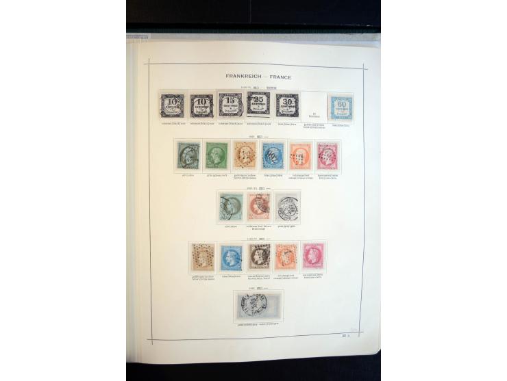 1849/1960, ungebrauchte und gestempelte, später auch teils postfrische Sammlung mit vielen besseren Werten, dabei u.a. Mi.-Nr