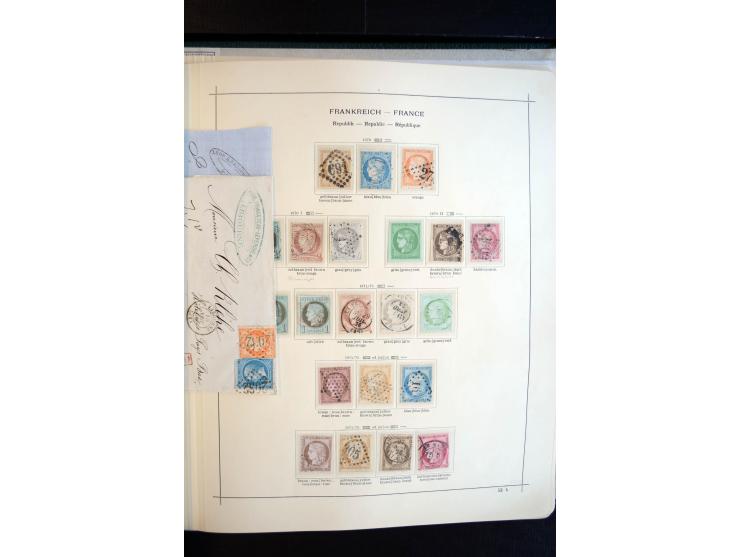 1849/1960, ungebrauchte und gestempelte, später auch teils postfrische Sammlung mit vielen besseren Werten, dabei u.a. Mi.-Nr