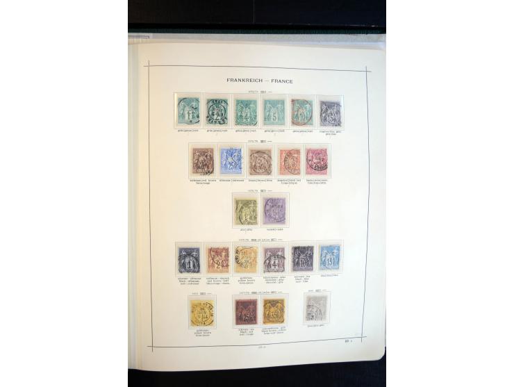 1849/1960, ungebrauchte und gestempelte, später auch teils postfrische Sammlung mit vielen besseren Werten, dabei u.a. Mi.-Nr