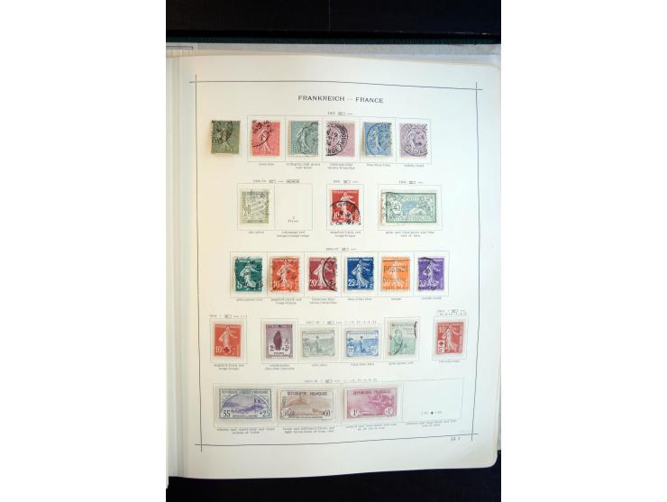 1849/1960, ungebrauchte und gestempelte, später auch teils postfrische Sammlung mit vielen besseren Werten, dabei u.a. Mi.-Nr