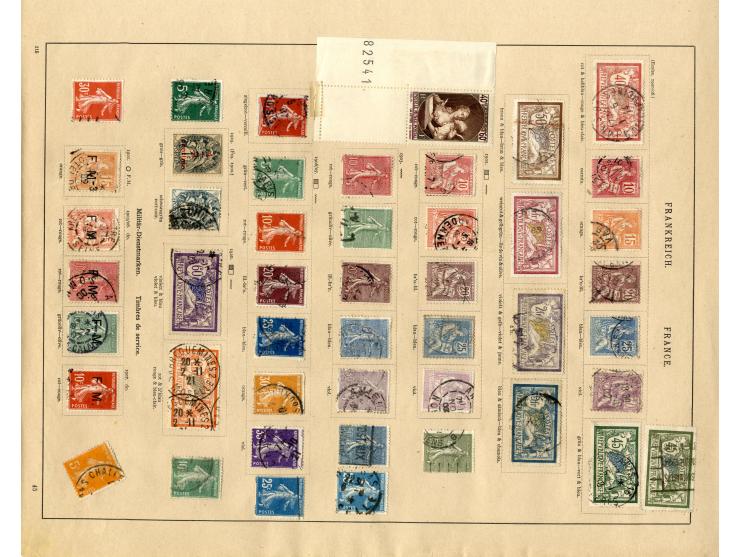 1849/1925, sehr schöne ungebrauchte und gestempelt Sammlung mit vielen besseren Werten, dabei Mi.-Nr. 1,2,8,14 und 32 gestemp