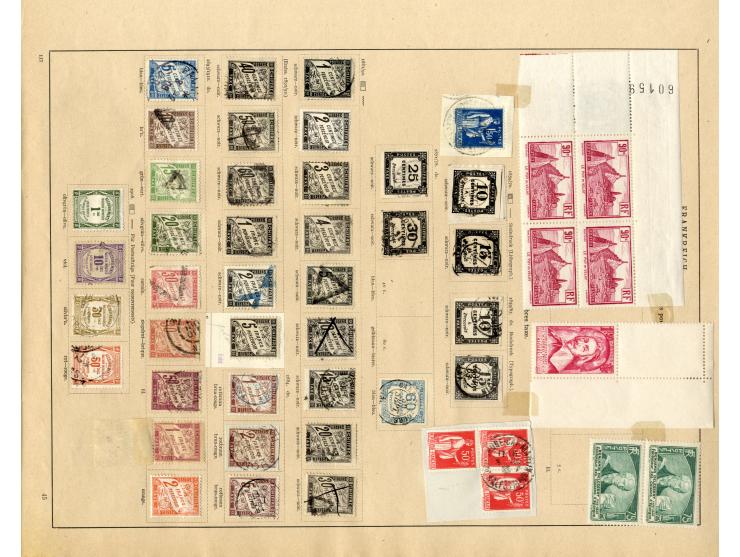 1849/1925, sehr schöne ungebrauchte und gestempelt Sammlung mit vielen besseren Werten, dabei Mi.-Nr. 1,2,8,14 und 32 gestemp