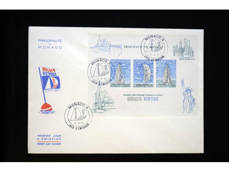 1849/1980 (ca.), Partie Briefe, Karten und Ganzsachen, dabei Mi.-Nr. 7+9 (Paar) auf Brief nach Mexico, etwas Kolonien etc.