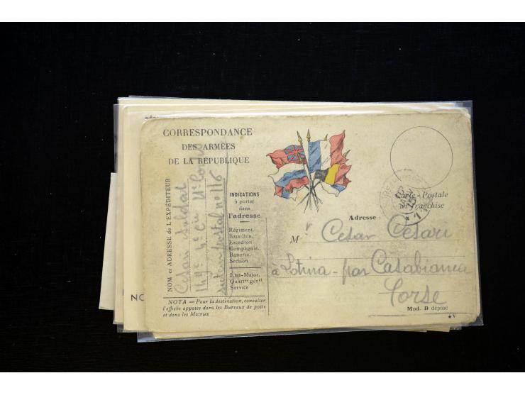 1850/1970 (ca.), einige hundert Briefe, Karten und Ganzsachen mit vielen besseren und interessanten Frankaturen, viel Ausland