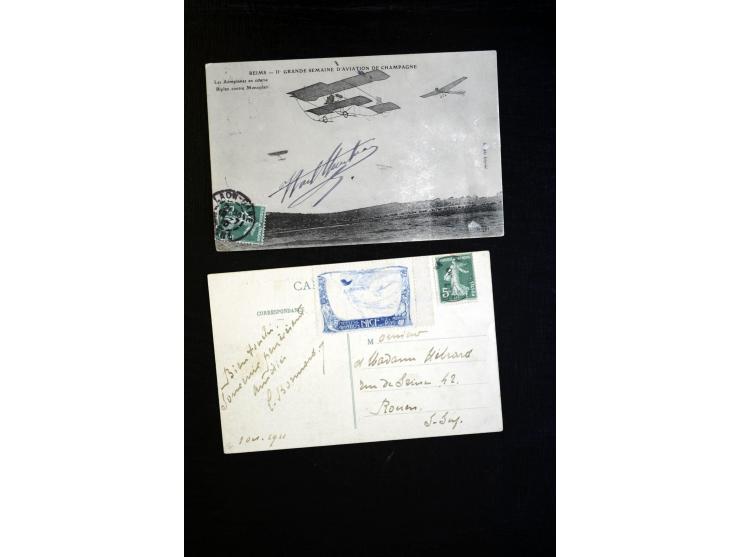 1854/1954 (ca.), etwa 80 Briefe, Karten und frankierte Zeitungen, dabei Flugpost, Krimkrieg, etc.