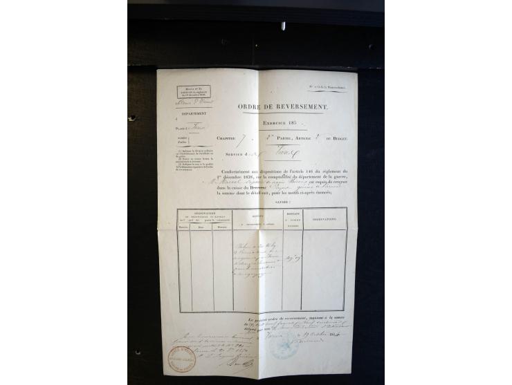 1854/1954 (ca.), etwa 80 Briefe, Karten und frankierte Zeitungen, dabei Flugpost, Krimkrieg, etc.