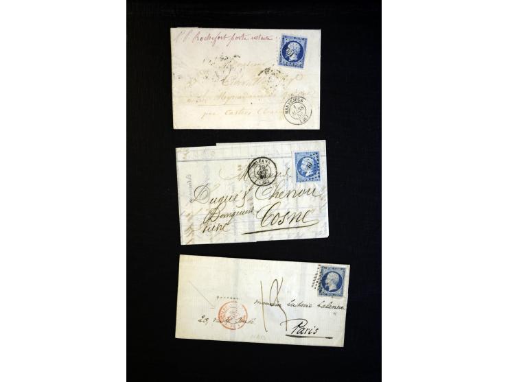 1860/1930 (ca.), Partie Briefe, Karten und 3 frankierte Zeitungen, meist vor 1880