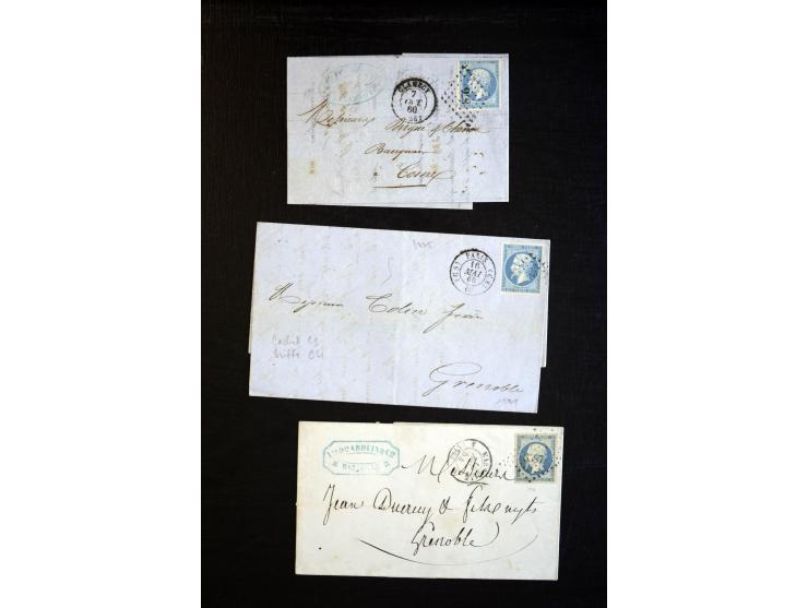 1860/1930 (ca.), Partie Briefe, Karten und 3 frankierte Zeitungen, meist vor 1880