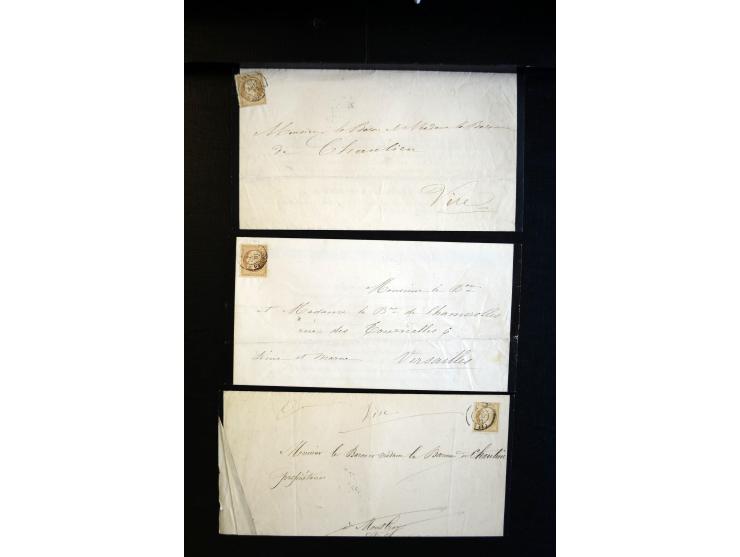 1860/1930 (ca.), Partie Briefe, Karten und 3 frankierte Zeitungen, meist vor 1880