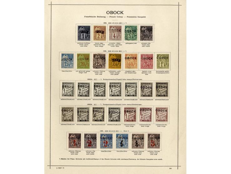 1885/1915 (ca.), ungebrauchte und gestempelte alte Sammlung mit vielen besseren Werten und kpl. Ausgaben, einiges etwas hafte