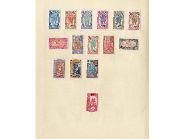 1885/1915 (ca.), ungebrauchte und gestempelte alte Sammlung mit vielen besseren Werten und kpl. Ausgaben, einiges etwas hafte