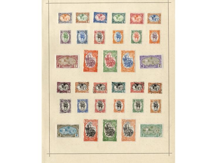 1885/1915 (ca.), ungebrauchte und gestempelte alte Sammlung mit vielen besseren Werten und kpl. Ausgaben, einiges etwas hafte