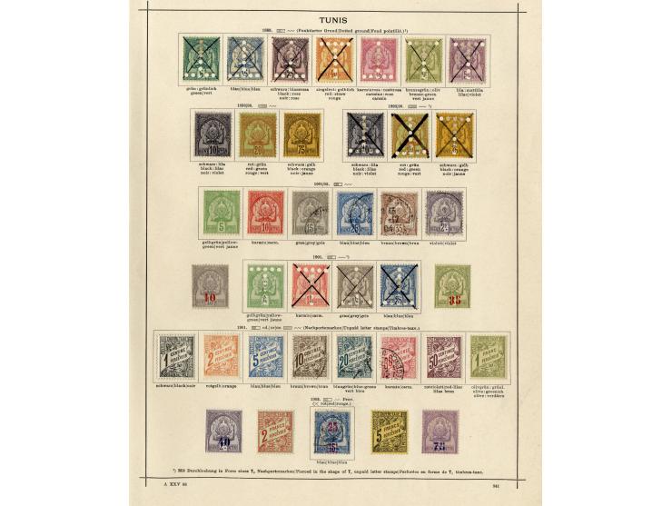 1885/1915 (ca.), ungebrauchte und gestempelte alte Sammlung mit vielen besseren Werten und kpl. Ausgaben, einiges etwas hafte