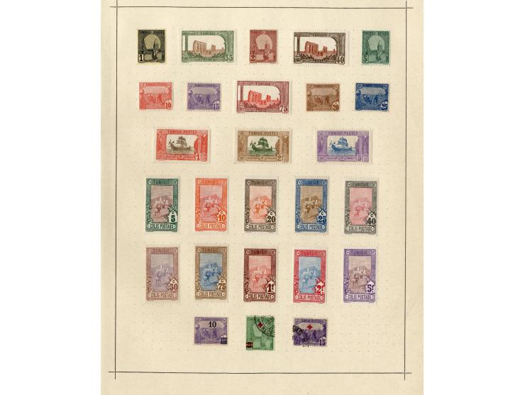 1885/1915 (ca.), ungebrauchte und gestempelte alte Sammlung mit vielen besseren Werten und kpl. Ausgaben, einiges etwas hafte